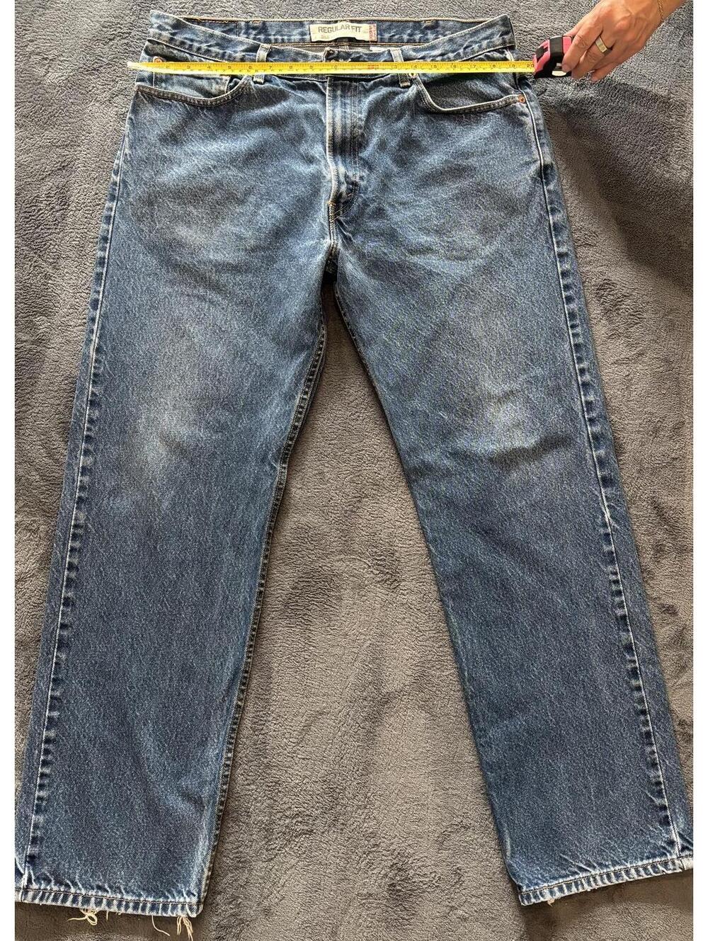 Levi's Regular Fit Blue Denim Jeans men’s 38/32